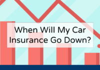 When Does Car Insurance Go Down?